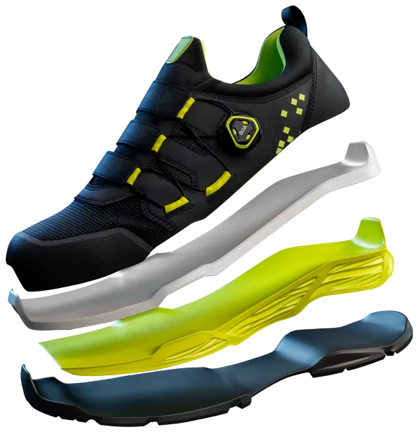 TIO safety shoe outsole layers split in four_3.png